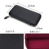 [Kawa] Pen Case Leather Pencil Box Black 21.5cm x 21.5mm x 2.5cm
