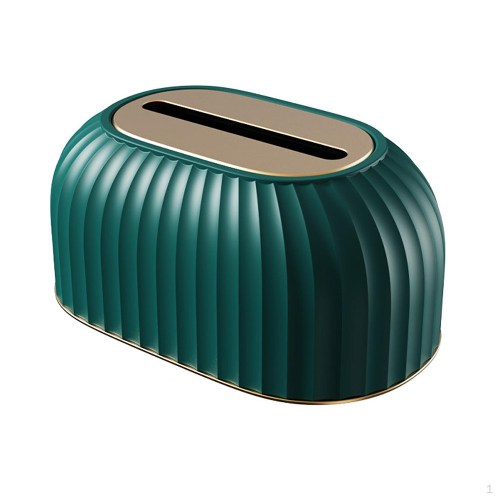 

Chic Tissue Box Cover Holder with Spring Mechanism for Home Decor