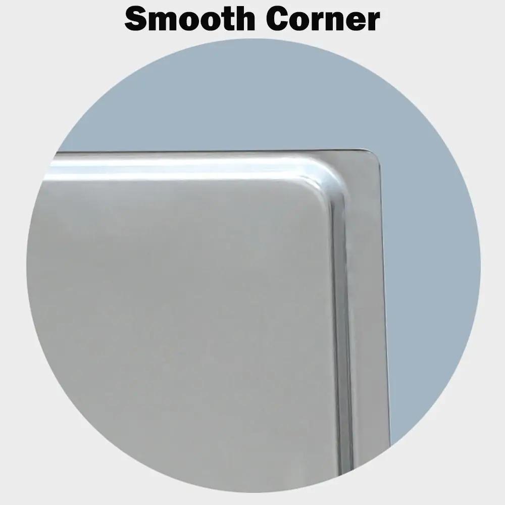 Rechteckige Aluminium-Zink-Zinklegierung Backblech Antihaft-Backform Langlebige Ofenform Brot