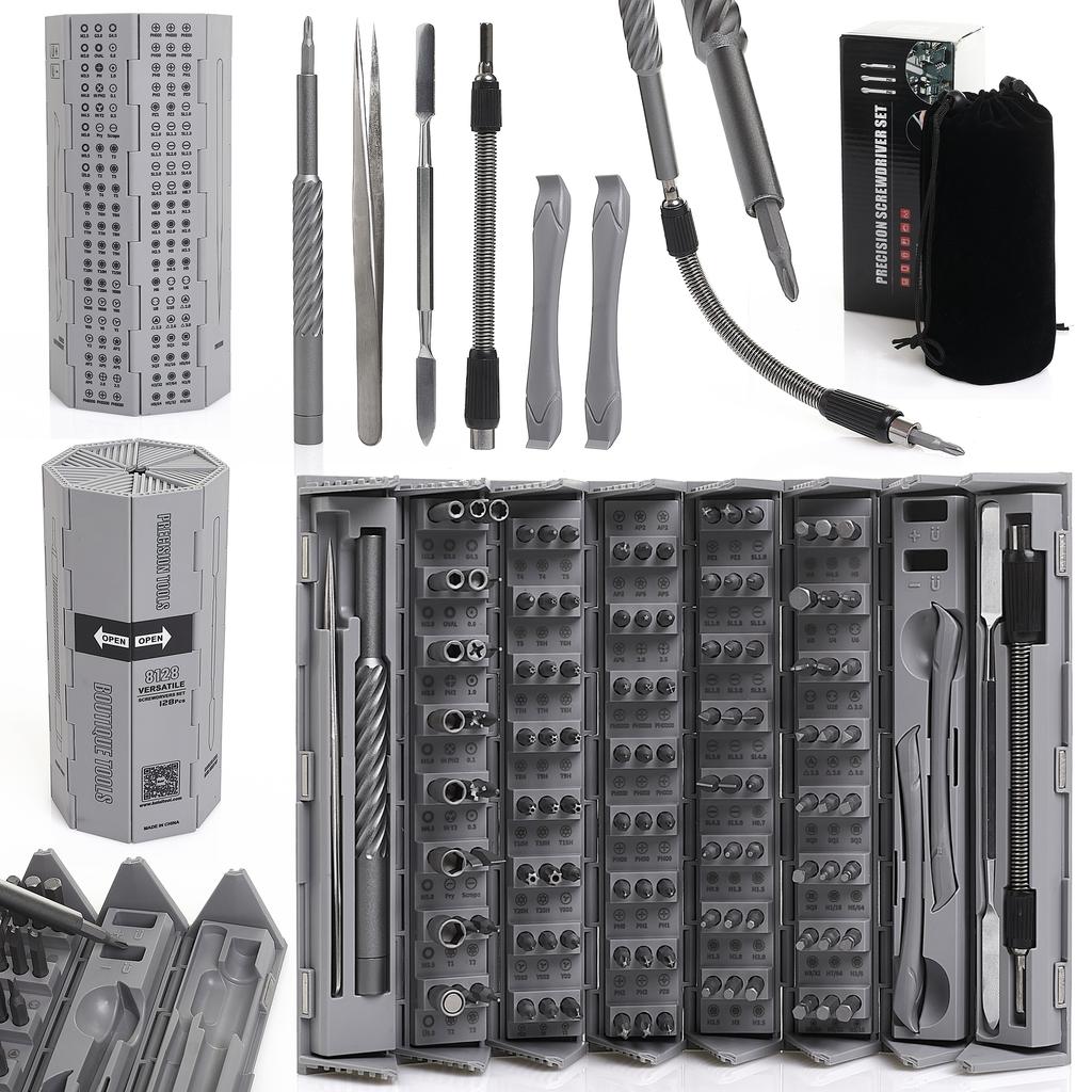 Precision Screwdriver Set 128 Pcs.