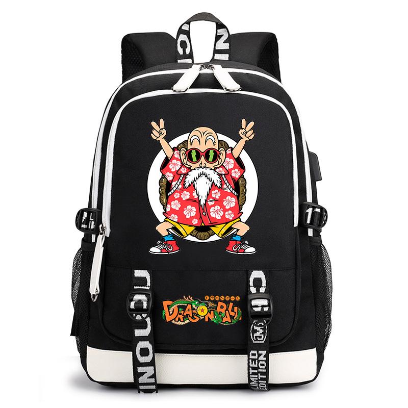 Anime Dragon Ball Backpack for School Casual Daypack for Kids Teenagers Students Boys Girls Everyday Use
