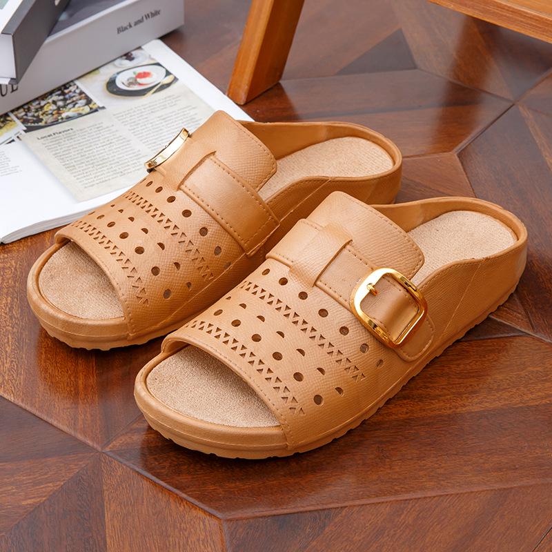 Yuzhihao Women s Summer Fashion Thick-Soled Flip-Flop Sandals 40-41