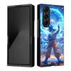Dragon Ball Blue Goku Hard Phone Cover Case for Samsung Galaxy ZFold5 ZFold7 ZFold4 Z Fold 7 6 5 4 3 ZFold3 ZFold6