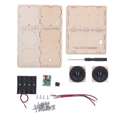 Kit difuzor Bluetooth DIY Stereo Surround Lemn Compozit Netoxic Kit Difuzor DIY pentru Elev