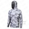 Men's sunscreen clothing summer UV protection breathable quick drying outdoor fishing clothing Luya fishing clothing hooded with mask