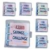 PVC Savings Challenges Book Mini Envelope Savings Challenge Money Saving Binder  Cash Saving