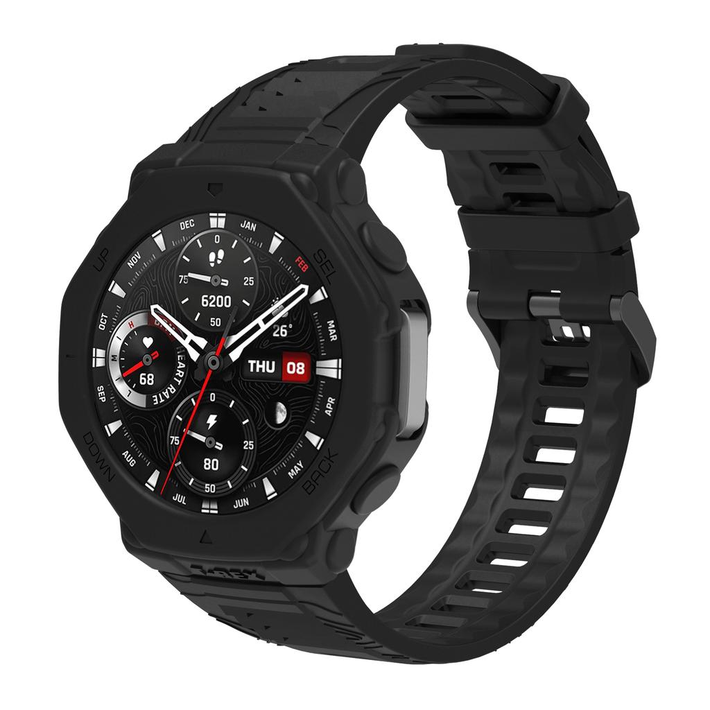 Silikonový ochranný kryt pro chytré hodinky Garmin Amazfit T-Rex 3, náhradní příslušenství, rámečky, pouzdra, ochranný kryt displeje