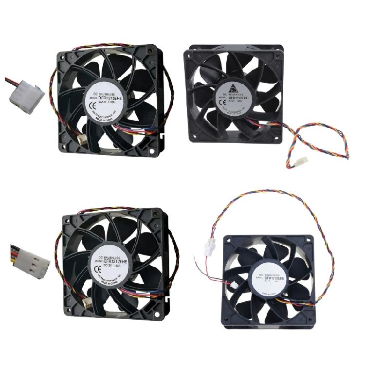 12038 120mmx38mm 12V 1.5A Cooling Fan for Outdoor Electronic Equipment Cabinet Cooling Ventilation Exhaust Projects