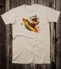Camiseta Novelty Retrô Vintage Arte Meio do Século Atômica Disco Voador Criança #2 Camiseta Unissex
