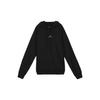 Jordan Einfarbiger Hoodie mit Markenlogo-Print Langarm-Sweatshirt Bequeme Hose mit Kordelzug Lässiges Sportset DQ7328-010+FQ7762-010