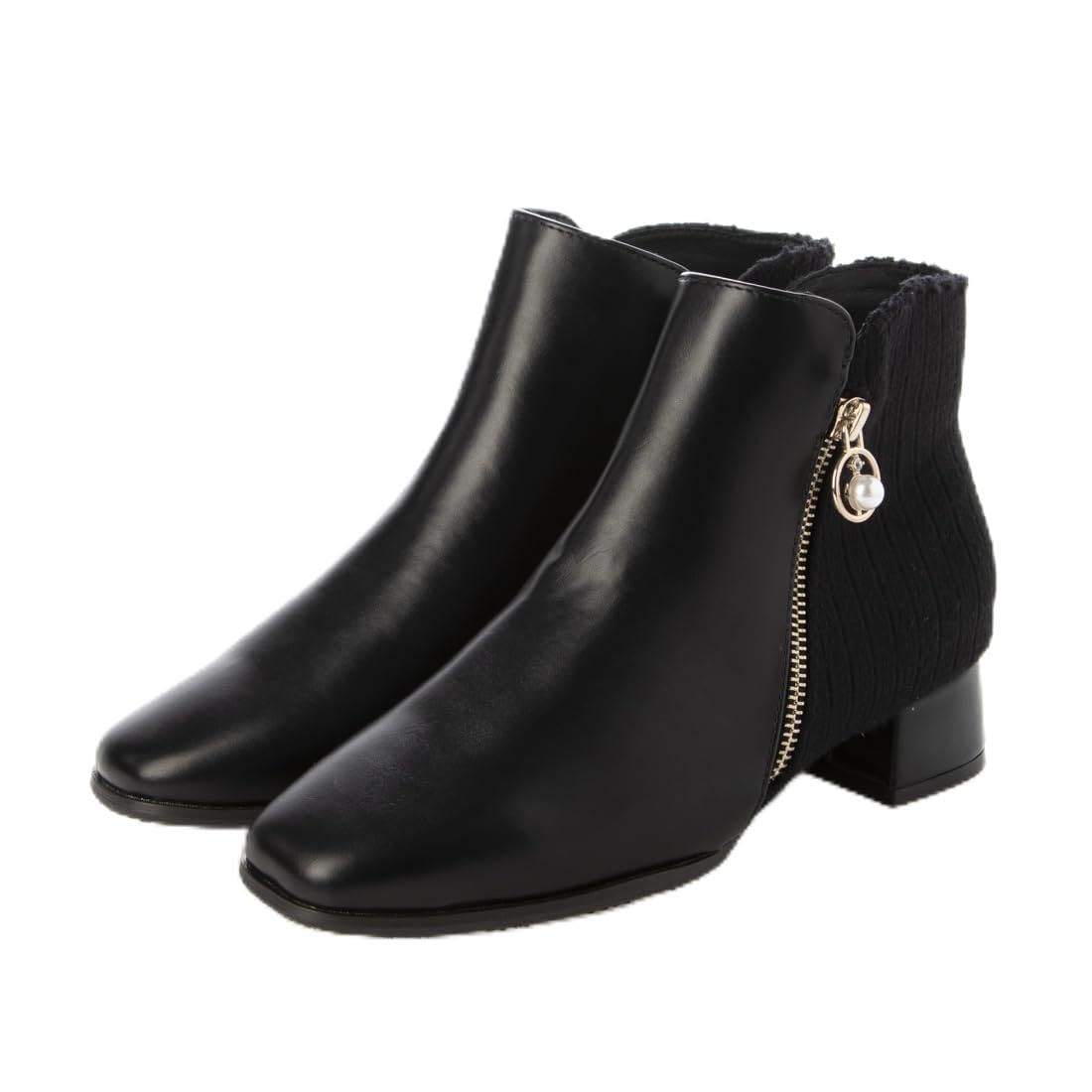 

Модные сапоги PDAM48004 Черные [Pitti] чёрный