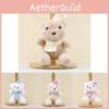 Cute Fluffy Teddy Bear Key Ring Plush Toy For Bags And Backpacks