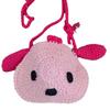 Adorable Cartoon Shoulder Bag For Kids Cute Knitted Animal Pattern Preschool Use
