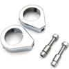 Chrome Fork Clamp Turn Signal Clamps For Harley Softail Mount Bracket 39/41mm Motorcycles Accessory