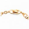 Auth DIOR CD Logo Gold Bracelet Women's Jewelry Di6610jd Used