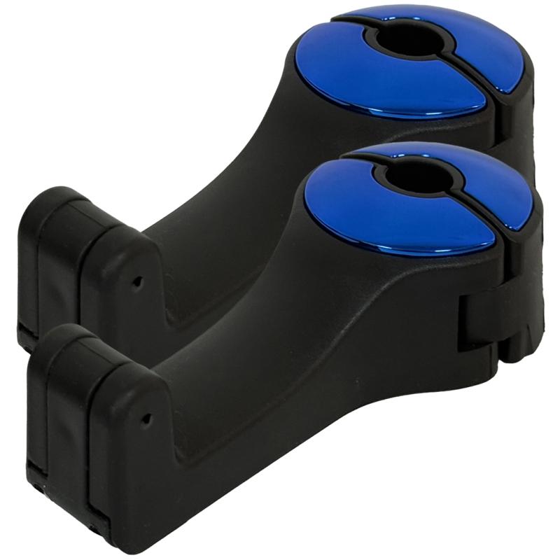 2 in 1 Car Hook Hidden Multifunctional Rear Headrest Hook Car Rear Phone Holder Lock Type Mobile Phone Holder Car Universal