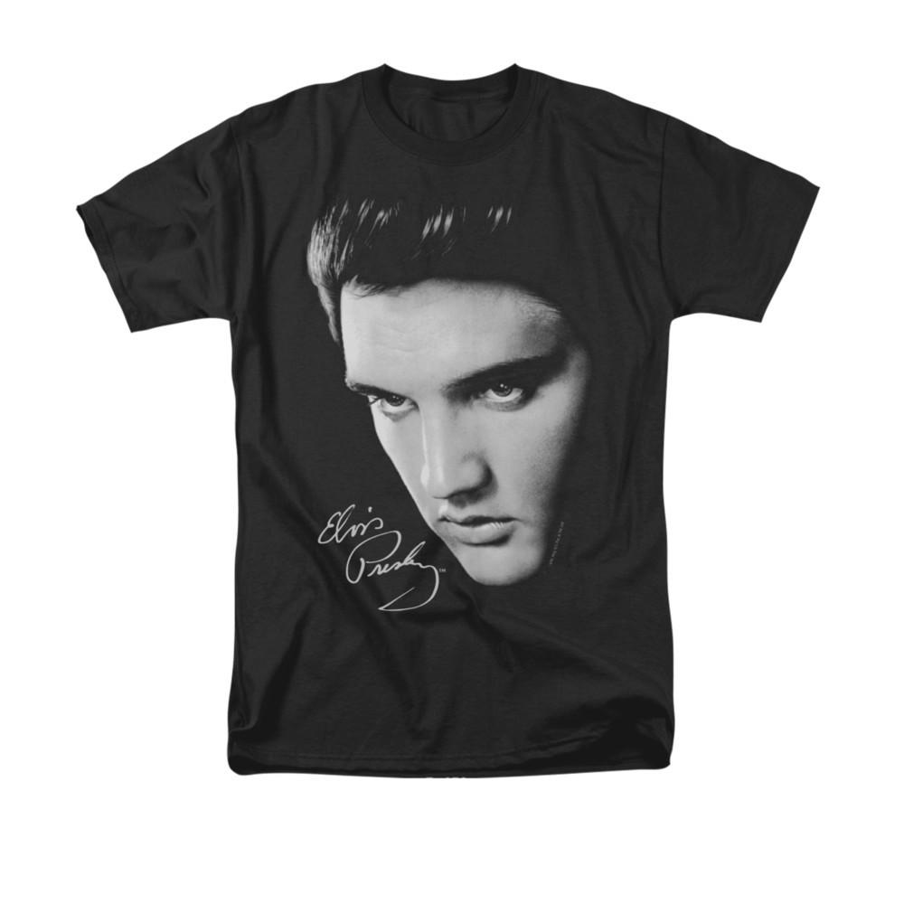 ELVIS PRESLEY FACE Licensed Adult Men s Graphic Tee Shirt SM-6XL L