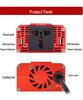 12V To 110V/220V Car Inverter with Dual USB & Cigarette Lighter Plug, 300W