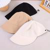 3 Colors To Choose From, Ladies' Stylish Dome Sunshade Hat - Plain Basin Hat, Big Head Duck Tongue Hat, Adjustable,hand Wash