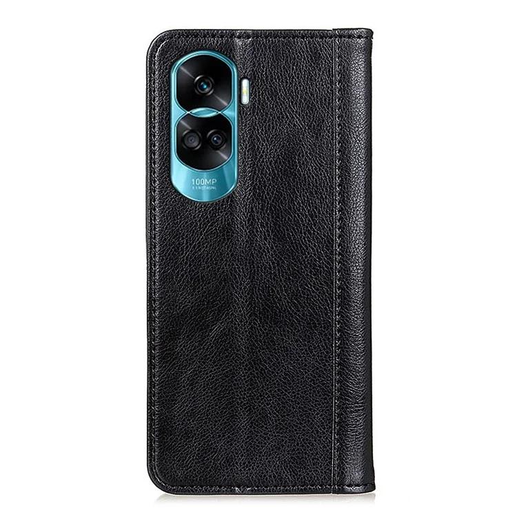 For Honor 90 Lite 5G / X50i 5G Litchi Texture Split Leather Phone Case Wallet Stand Phone Cover