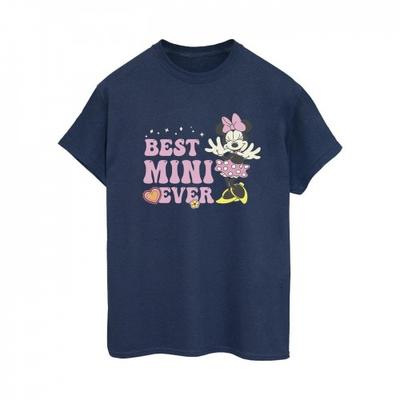 Womens/Ladies Best Mini Ever Cotton Boyfriend T-Shirt