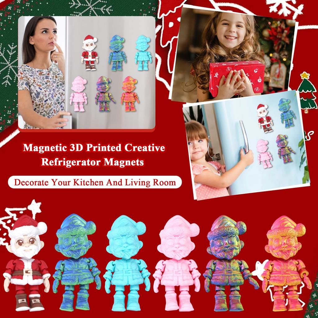 Magnetic 3D Printed Creative Refrigerator Magnets Add A Personal To Your Refrigerator Magnets And Decorate Your Kitchen And Living Room