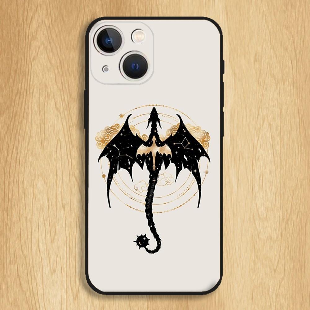 F-Fourth W-Wing Phone Case For iPhone15,14,13,12,11,Pro,Max,Plus,Mini,X,XS,XR,8,7,6,S,Plus,SE Soft Black Case iPhone12mini