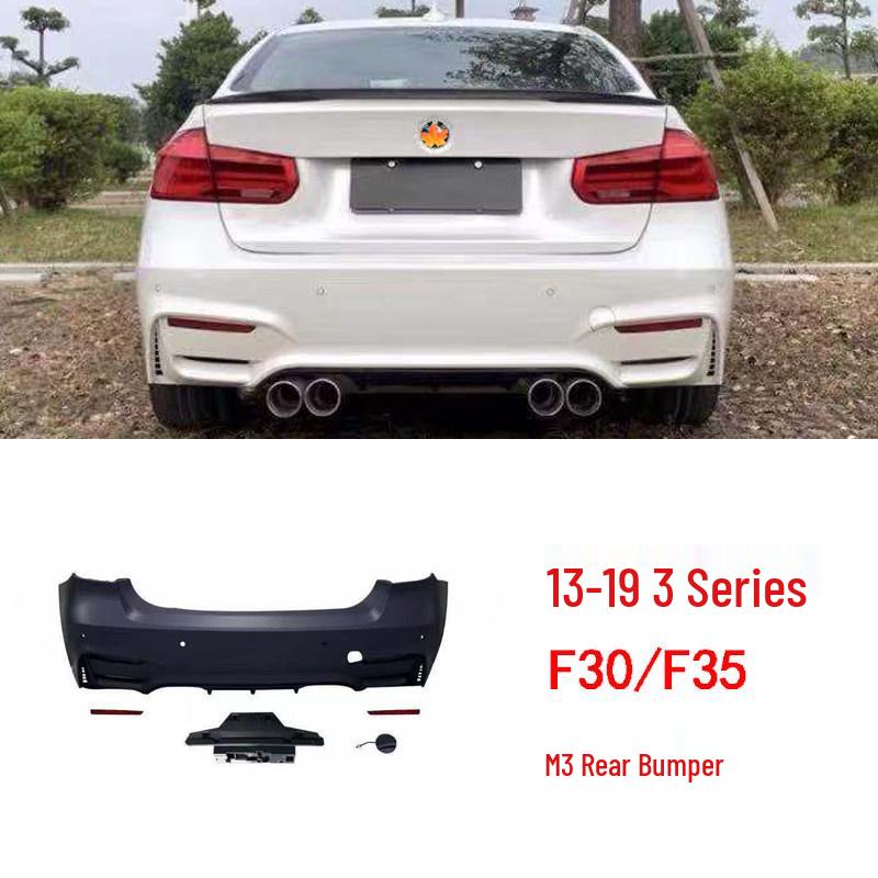 M3 Body Kit: Rear Bumper, Hood, Front Bumper, Front Lip, Rear Lip, Side Skirt, 30F Fender, 35F13 Grille.