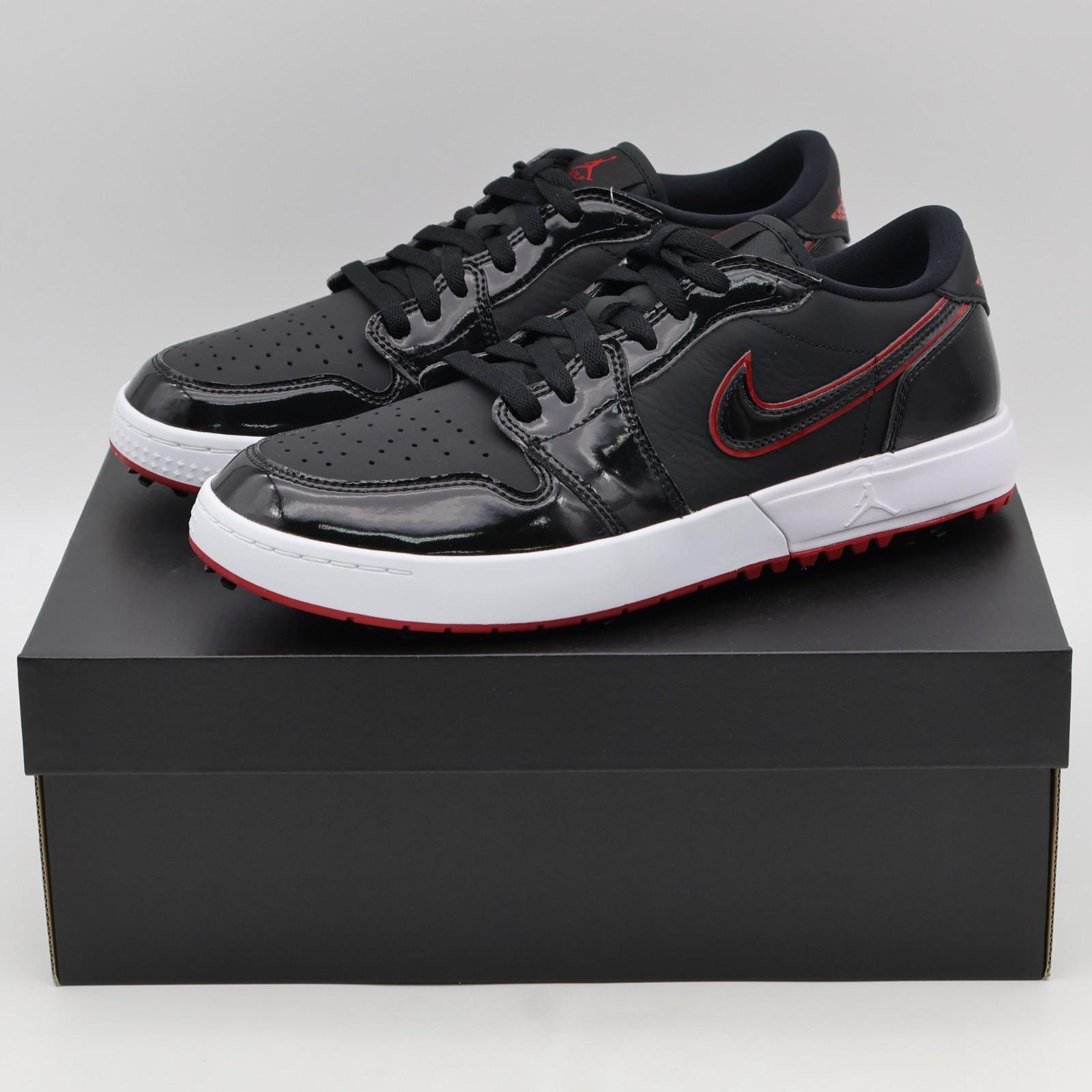 IQ3417-002 Nike Air Jordan 1 Low Golf Black White Varsity Red (Men s) 10