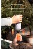 Koman BKZ39 Gas Lighter Torch with One-Press Refill Valve