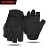 RS SPURTT RS09 Handschuhe Moto Polyester Mikrofaser Dünn Atmungsaktiv Anti-Rutsch Herren Damen Sommer Halbfinger Motorrad Reithandschuh