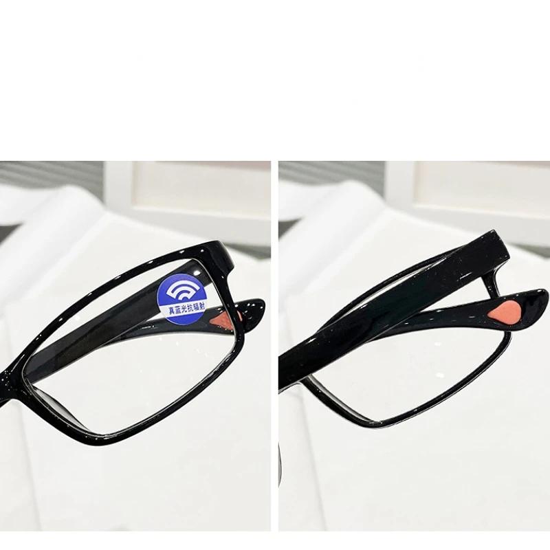 Reading Glasses Anti Blue Light Glasses +1.0 To +4.0  Ultra-Light Presbyopic Glasses For Men And Women'S Comfortable Eyewear