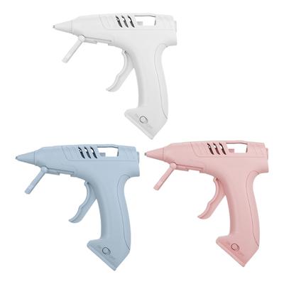 Wireless Hot Glues Guns 2000mAh Battery Fast Preheats 1.5Hs Runtime Silicone Insulated Nozzle Includes 10 Premium Sticks