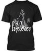 Vtg LIFELOVER Band Live In Tour Baumwolle Schwarz Vollgröße Unisex Shirt TT643 Unisex T-Shirt