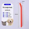 Disposable Pet Toothbrush for Dogs & Cats - Individually Wrapped for Oral Cleaning
