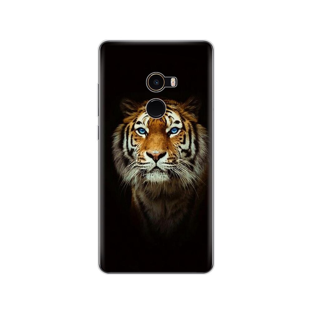 Pouzdro pro Xiaomi Mix 2 Soft Silicon TPU Pouzdro pro Xiaomi Mi Mix 2 Mix2 Zadní kryt Ochranný zadní kryt Transparentní Coque Shell