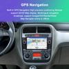 Rádio de Carro 7 polegadas Multimídia Reprodutor de Vídeo Navegação Android 14 Para Fiat Grande Punto Linea 2007-2012 Autoradio 4G Carplay Tela