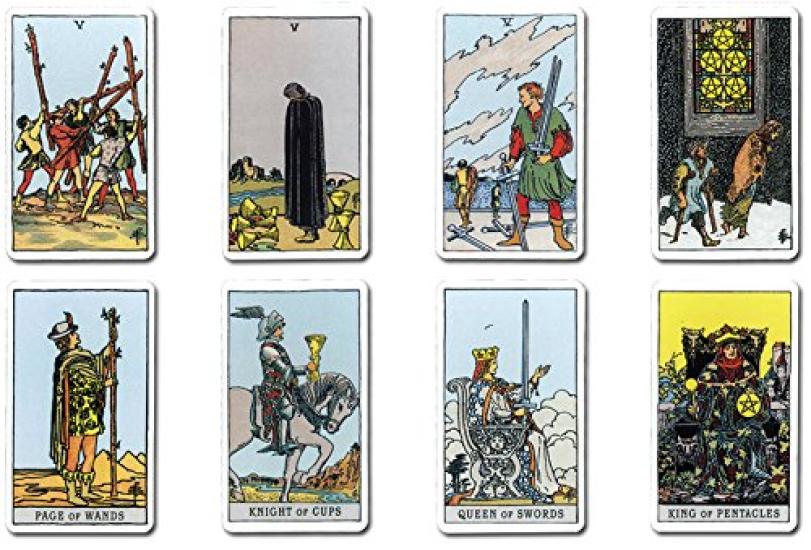 Tarot Card Fortune Telling 78 Cards with Explanation Book Rider Tarot Set Standard for Tarot Beginners and Introduction To Tarot Fortune [Perfect