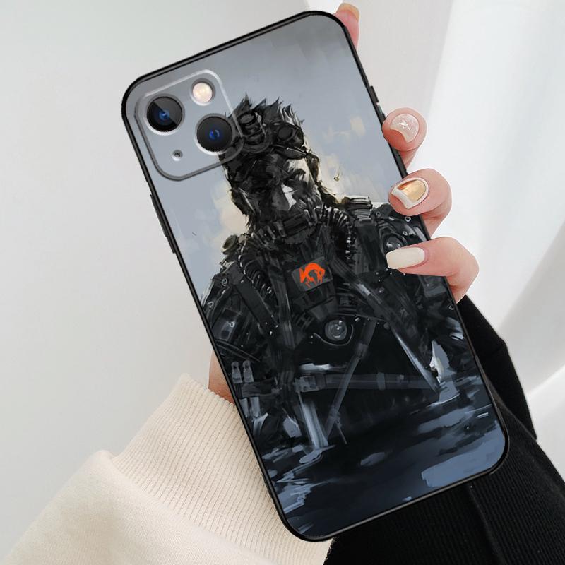 Metal Gear Solid Phone Case For iPhone 17 Pro Max 14 13 12 11 15 16 Pro Max mini 15 16 Plus 16e 17 Air Cover