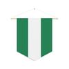 Drapeau - Nigeria - 30 X 45 Cm - Polyester - Impression Recto/verso - Accessoires Inclus
