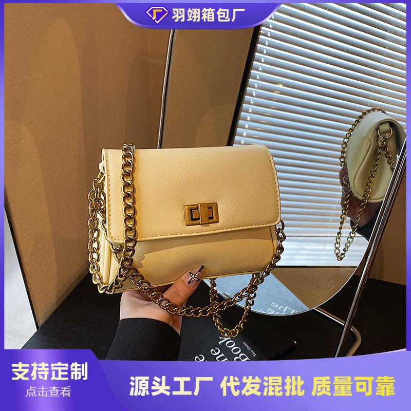 Premium Texture Small Bag Women's New Summer Versatile Chain Messenger Bag Fashion Shoulder Armpit Bag