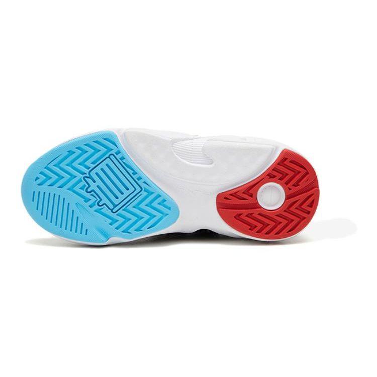 Anta Non-Slip Wear-Resistant Sports Casual Shoes Kids Sneakers White Red Blue 312329980-1