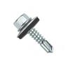SCREW BIT THREAD SHEET METAL HEXAGON HEAD DIN 7504-K WASHER P-16 ZINC PLATED LENGTH R/SHEET METAL 25mm Ø SHEET METAL THREAD 6.3mm. 500 Units