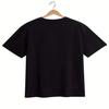 Short-sleeved T-shirt European and American Summer New Women's Fashion Casual Home Commuting Versatile Round Neck Short-sleeved T-shirt
