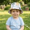 Breathable Bucket Fisherman Hat Cartoon Design Panama Hat Soft Baby Sun Bonnet  Toddler