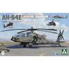 Takom Scale US Army Apache Guardian Attack Helicopter Plastic Model Molded Color 1/35 AH-64E Kit, TKO2602,
