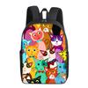 Volcano Dinosaur Print Single Layer Everyday Backpack Plain Style for Boys/Girls Youth Best Gifts 2D Flat Comic Learner Bags