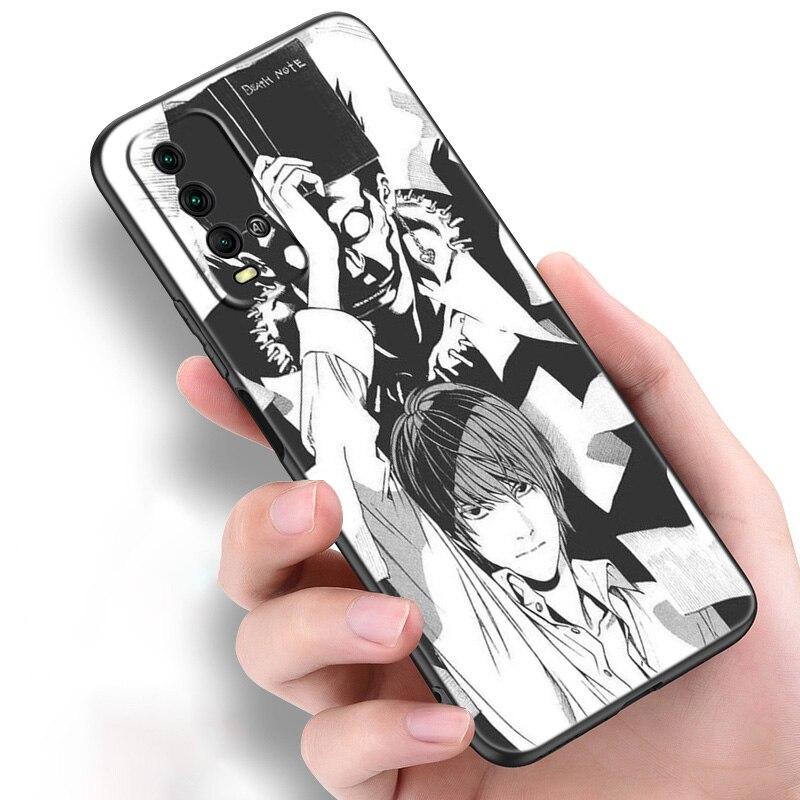 Anime Manga Death Note Ryuk Silikon Handyhülle Für Xiaomi Redmi Note 11 10 9 8 Pro 11T 10T 10S 9S 8T 9 9A 9C 9T Schwarze Hülle