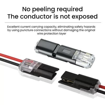 Conector de Fio Fixadores Quick-Clip Condutores de Latão Blocos de Encaixe Multiuso Conectores de Cabo Sem Ferramentas para Artesanato DIY Decoração de Baixa Tensão