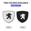New 3D Aluminum Emblem Car Decoration Body Stickers Decals For Peugeot 308 408 508 RCZ 208 3008 2008 206 207 307 Car Accessories